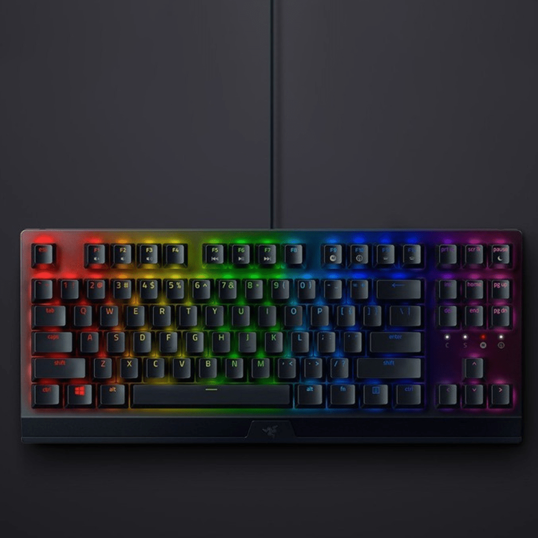 Teclado Sp  Razer Blackwidow V3 TKL RGB Mecánico Chroma green switch(P163B) - Achorao