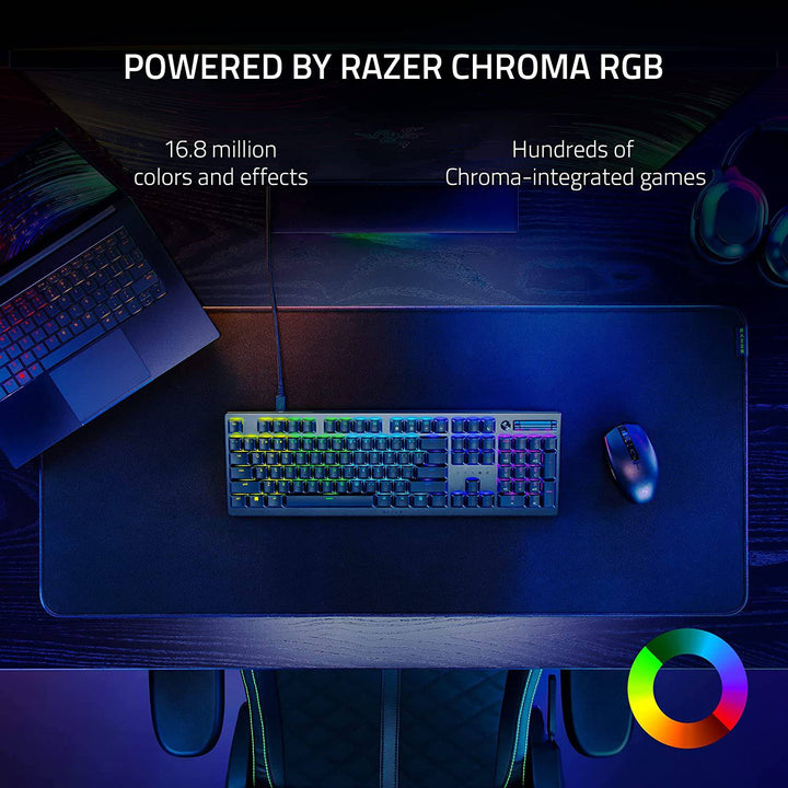 Teclado Sp Razer Deathstalker V2 Switch Rojo chroma(P163B) - Achorao