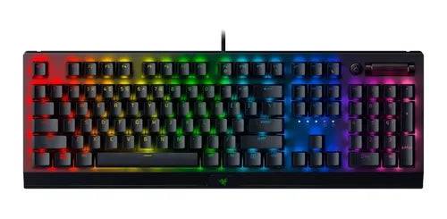 Teclado US Razer Blackwidow V3 Mechanical Yellow Switch Chroma(P163B) - Achorao