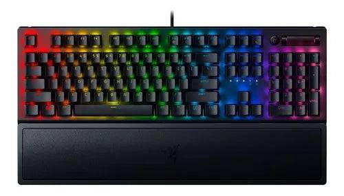 Teclado US Razer Blackwidow V3 Mechanical Yellow Switch Chroma(P163B) - Achorao