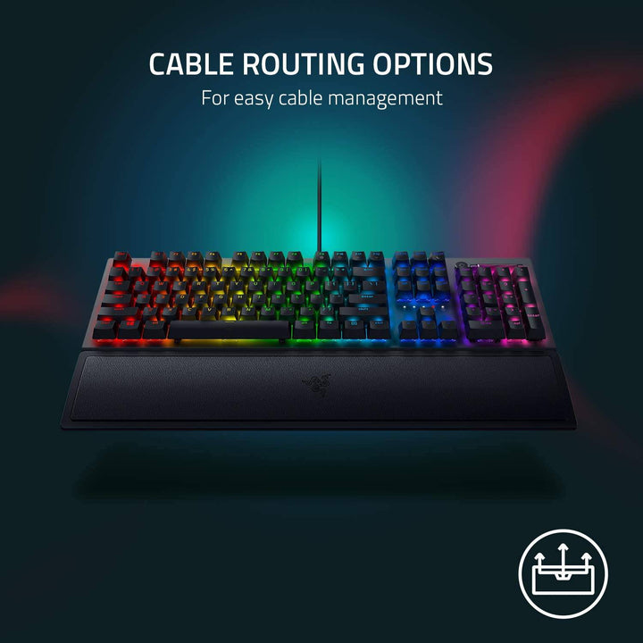 Teclado US Razer Blackwidow V3 RGB Mecánico Chroma Green Switch(P163B) - Achorao