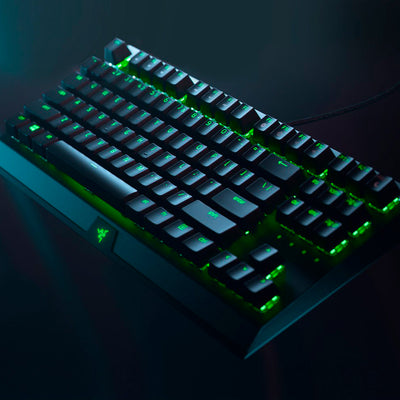 Teclado US Razer Blackwidow V3 TKL Mechanical Switch  Yellow US Chroma - Achorao