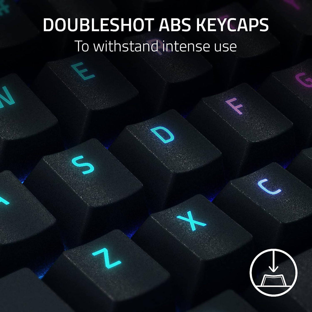 TECLADO US RAZER BLACKWIDOW V4 PRO GREEN SWITCH CHROMA BLACK - Achorao