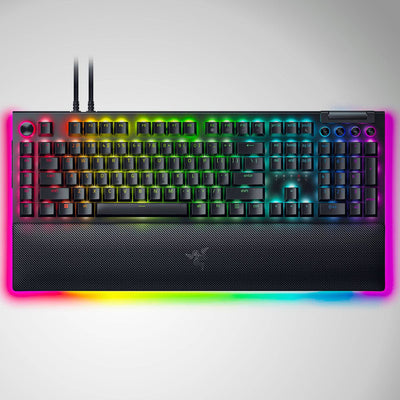 Teclado US Razer Blackwidow V4 Pro Yellow Switch Chroma - Achorao