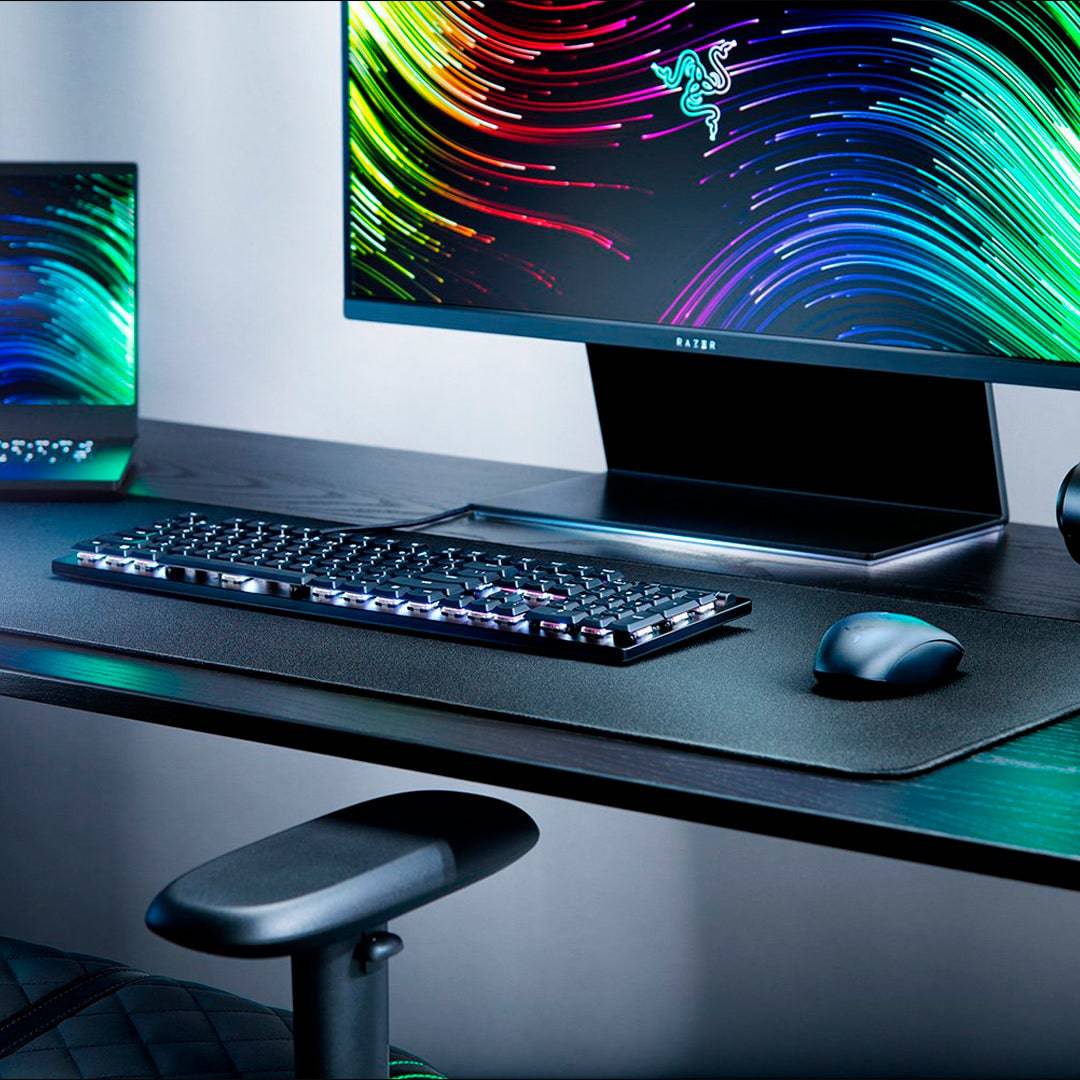 Teclado US Razer Deathstalker V2 Pro Wireless Switch Rojo(P163B) - Achorao
