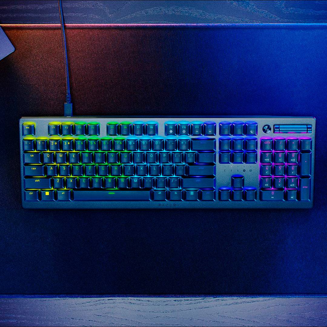 Teclado US Razer Deathstalker V2 Pro Wireless Switch Rojo(P163B) - Achorao