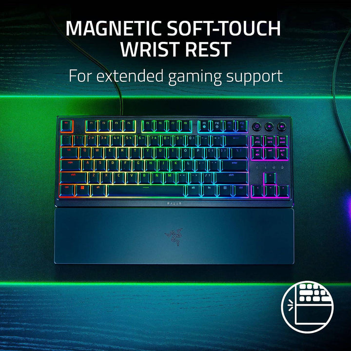 TECLADO US RAZER ORNATA V3 TKL  MECHA-MEMBRANE  LOW PROFILE CHROMA - Achorao