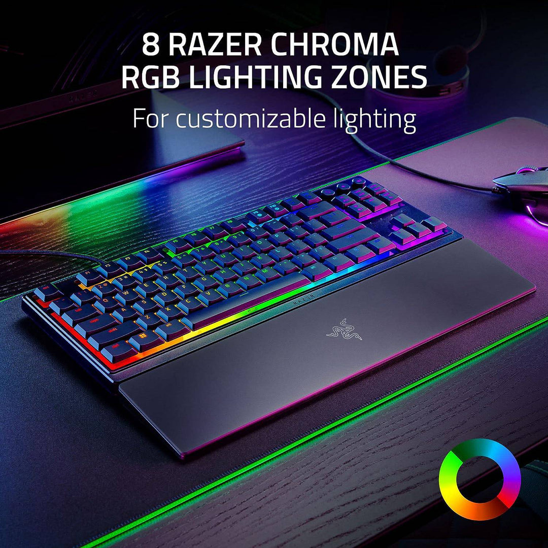 TECLADO US RAZER ORNATA V3 TKL  MECHA-MEMBRANE  LOW PROFILE CHROMA - Achorao