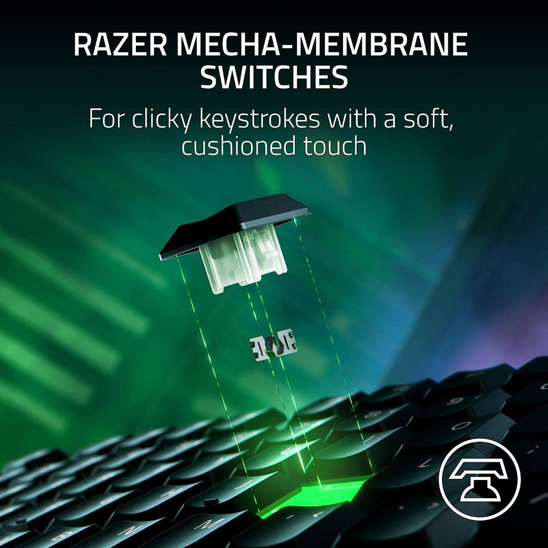 TECLADO US RAZER ORNATA V3 TKL  MECHA-MEMBRANE  LOW PROFILE CHROMA - Achorao
