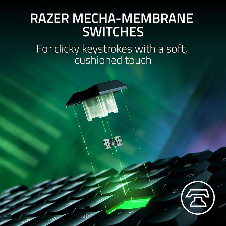 TECLADO US RAZER ORNATA V3 TKL  MECHA-MEMBRANE  LOW PROFILE CHROMA - Achorao