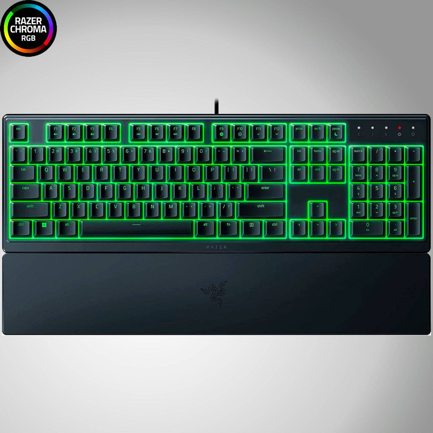 Teclado US Razer Ornata V3 X Membrane Low Profile Chroma Rgb - Achorao