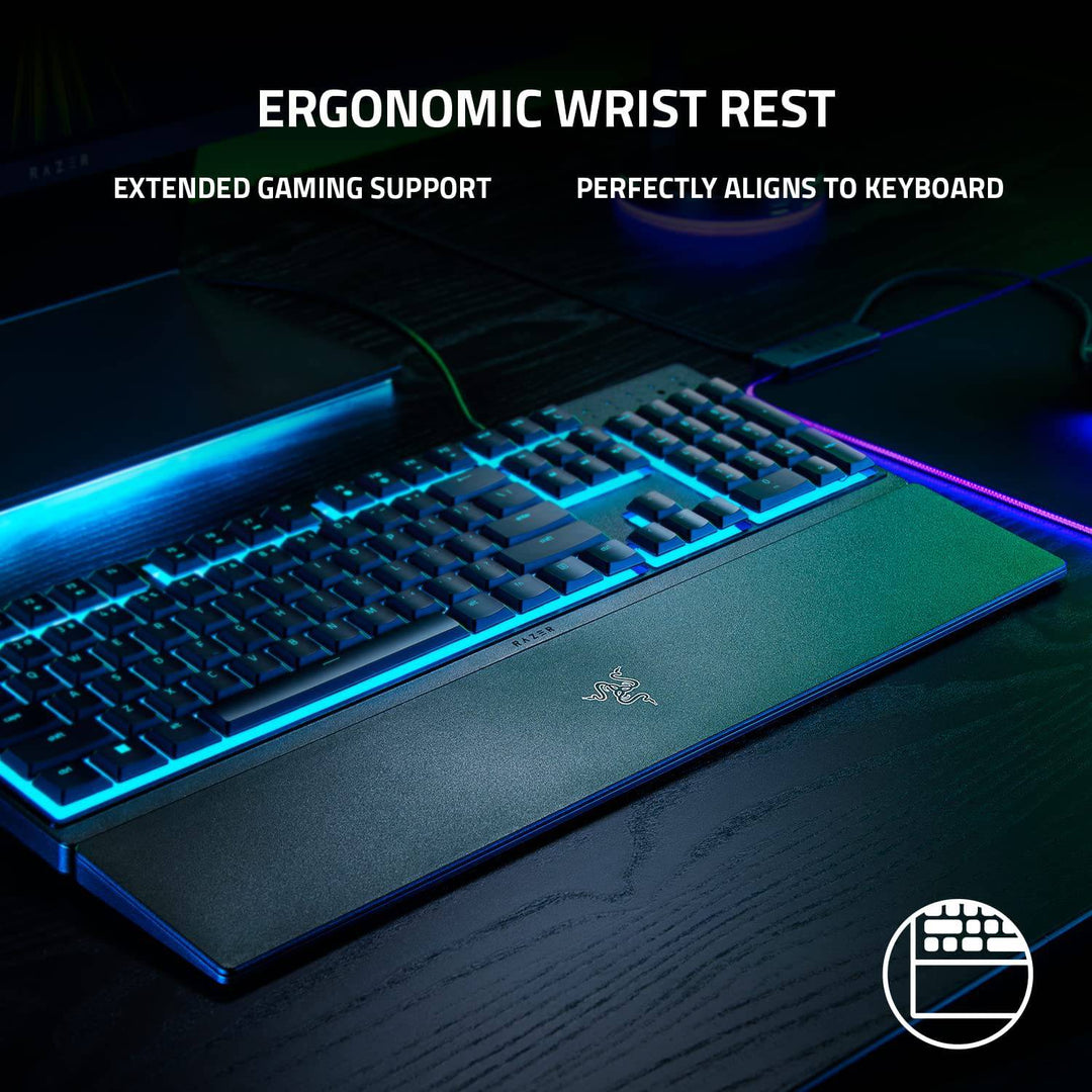 Teclado US Razer Ornata V3 X Membrane Low Profile Chroma Rgb - Achorao