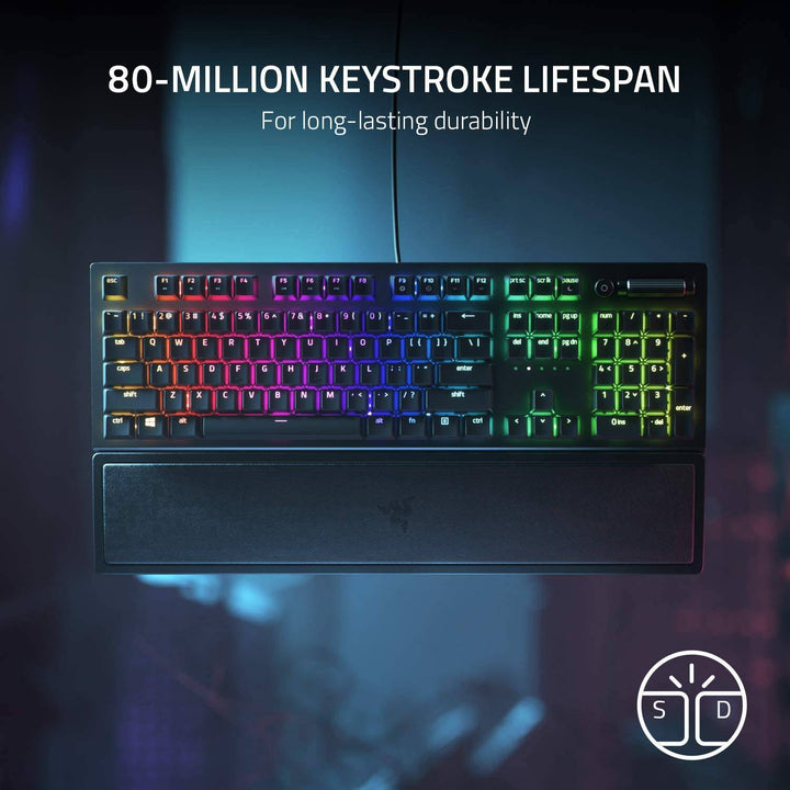 Teclado Razer Blackwidow V3 RGB Mecánico Chroma Green Switch(P163B) - Achorao