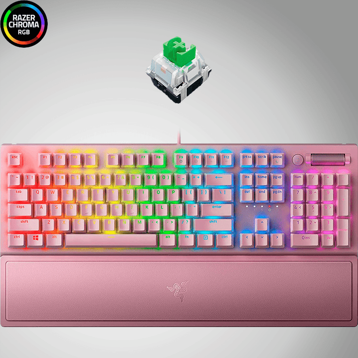 Teclado Razer Blackwidow V3 RGB Mecánico Chroma Green Switch(P163B) - Achorao