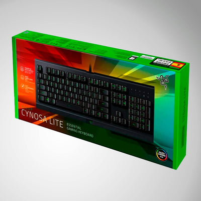 Teclado Razer Cynosa Lite Essential Resistente Derrames(P163B) - Achorao