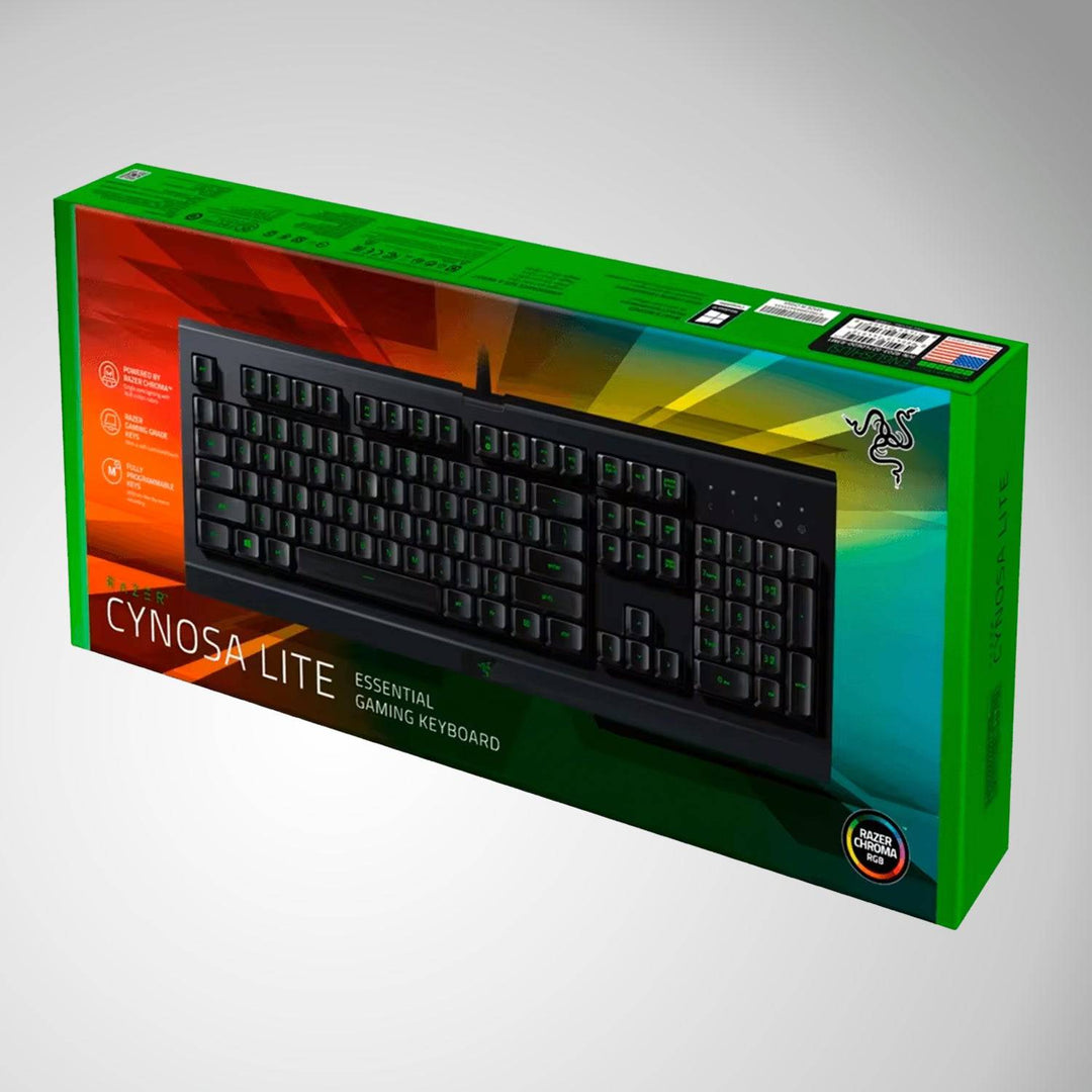 Teclado Razer Cynosa Lite Essential Resistente Derrames(P163B) - Achorao
