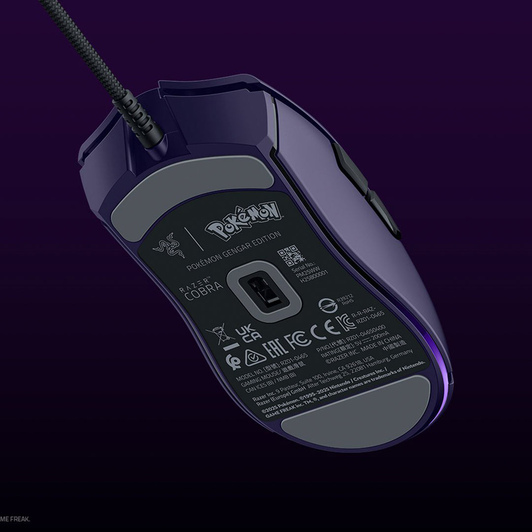 Mouse Gamer Razer Cobra Pokemon Gengar Edition - Achorao