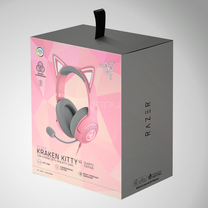 Audifonos Gamer Razer Kraken Kitty V2 - Achorao