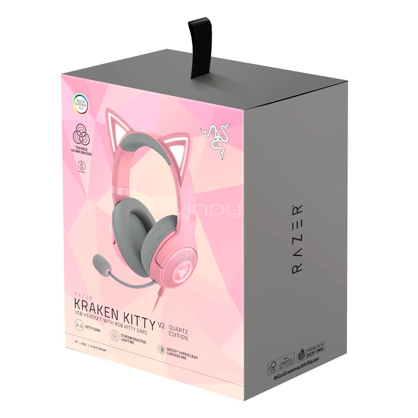 Audifonos Gamer Razer Kraken Kitty V2 - Achorao