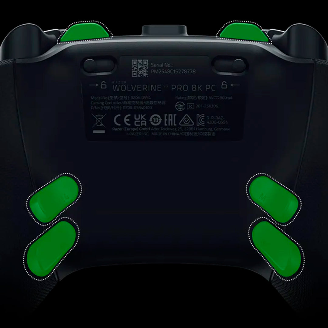 Gamepad Razer Wolverine V3 Pro 8K PC Wireless Esports - Achorao