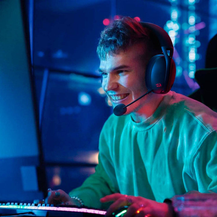 Auriculares Gamer Redragon Ire Wireless H848 BLACK - Achorao