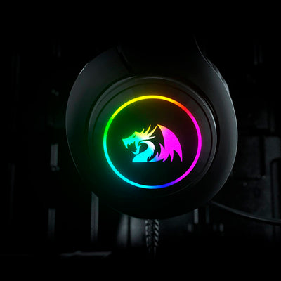 Auriculares Gamer Redragon HYLAS H260-RGB - Achorao