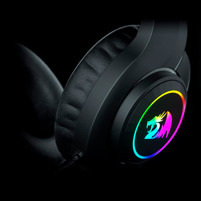 Auriculares Gamer Redragon HYLAS H260-RGB - Achorao