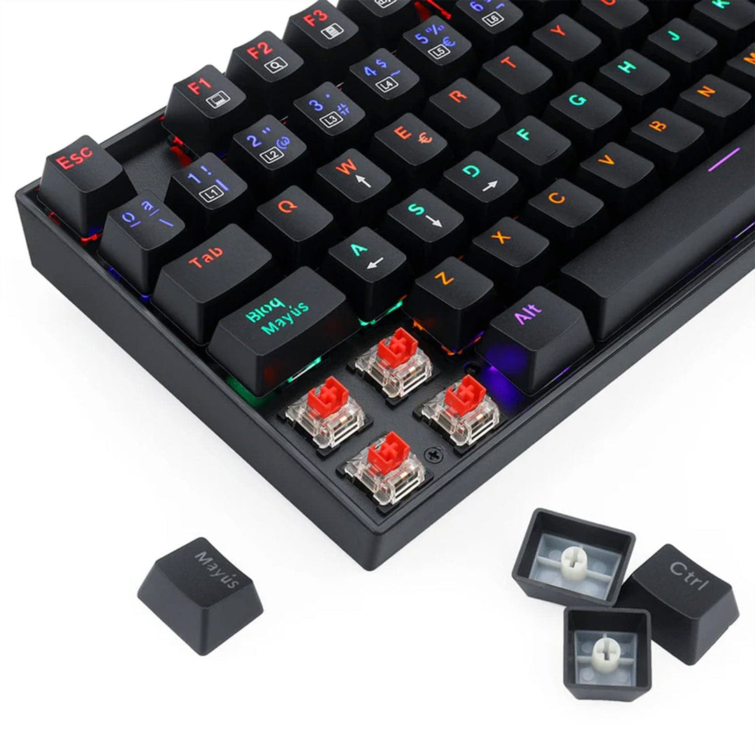 Teclado mecánico Redragon KUMARA K552 TKL RGB, Español - Achorao