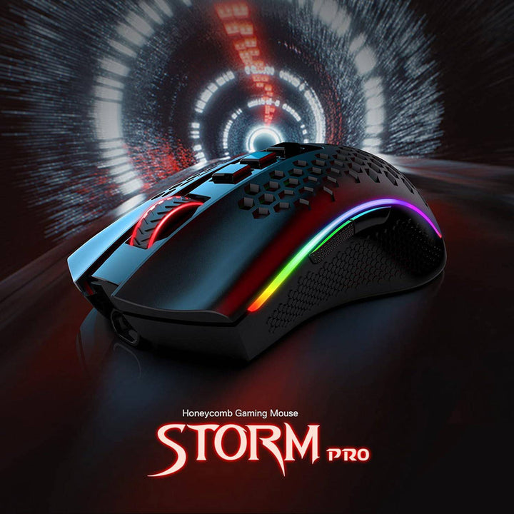 Mouse Redragon STORM PRO M808-KS Wireless RGB - Achorao
