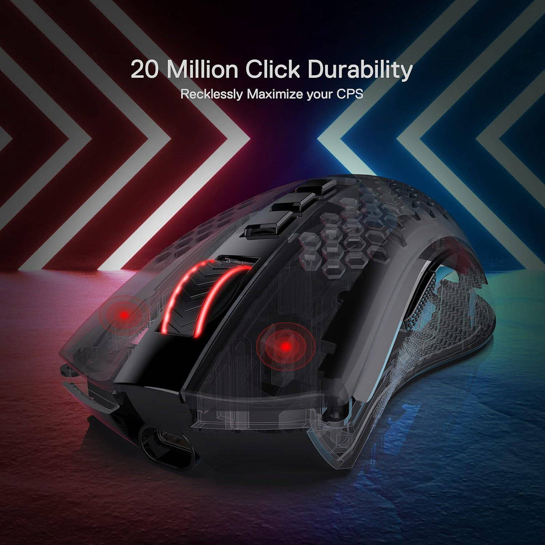 Mouse Redragon STORM PRO M808-KS Wireless RGB - Achorao