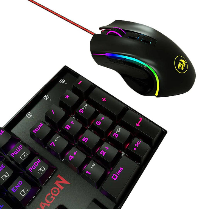 COMBO REDRAGON MITRA+GRIFFIN K551RGB-BA | TECLADO + MOUSE - Achorao
