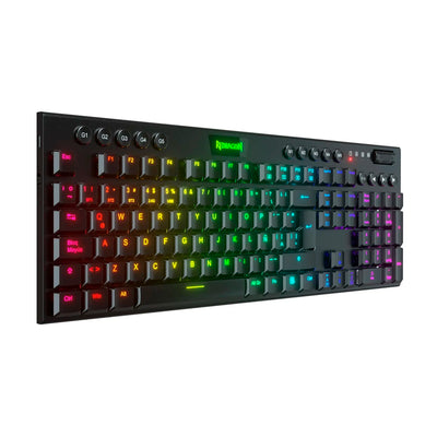Teclado Mecánico Redragon HORUS FS K619-RGB-SP BLACK CABLEADO - Achorao