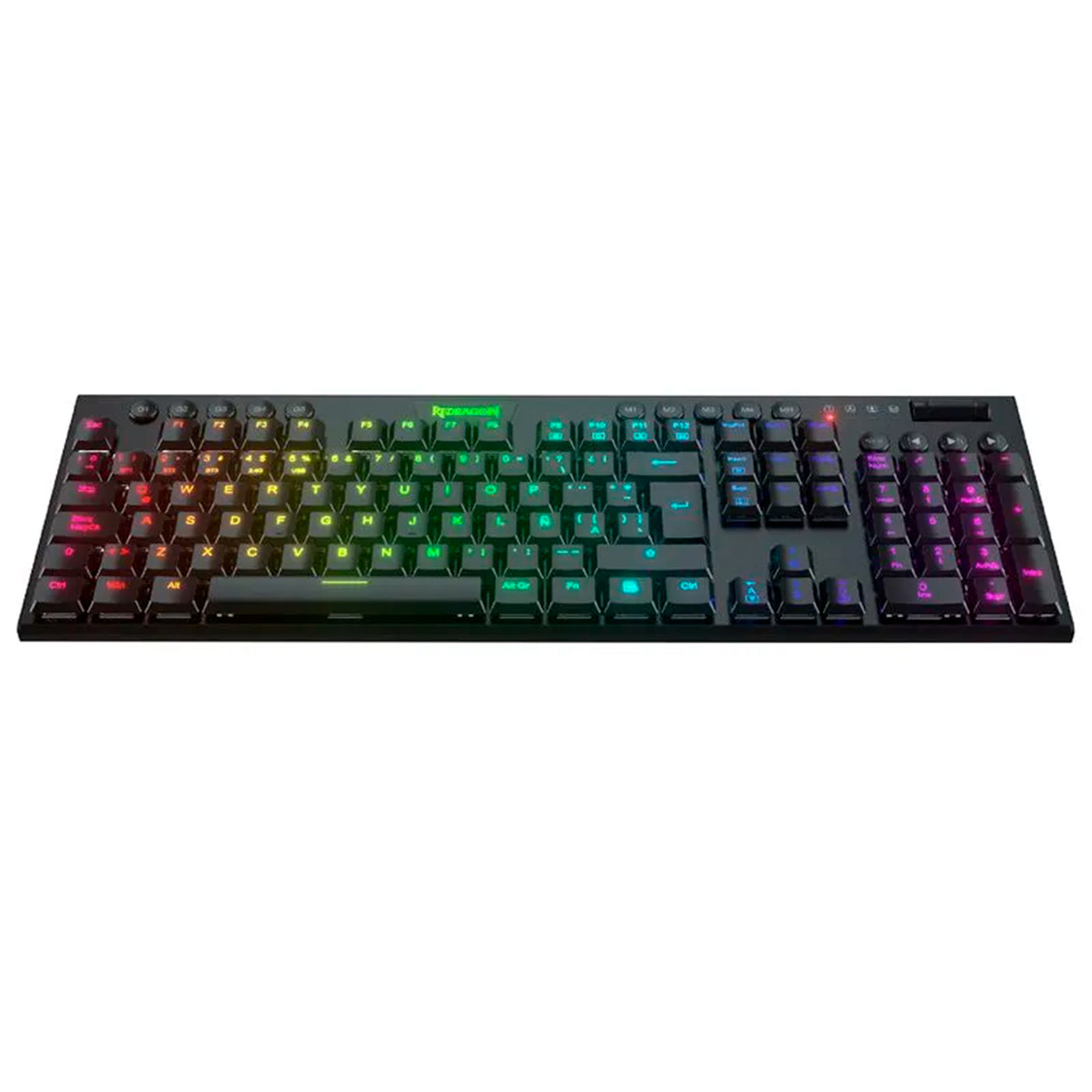 Teclado Mecánico Redragon HORUS FS K619-RGB-SP BLACK CABLEADO - Achorao
