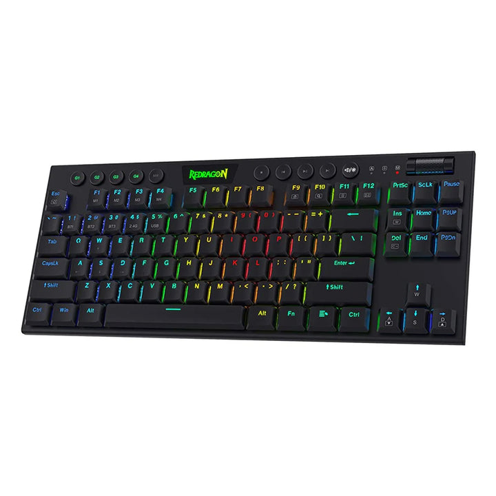 Teclado Redragon HORUS TKL Wireless. Spanish K621-RGB-SP RED SWITCH - Achorao