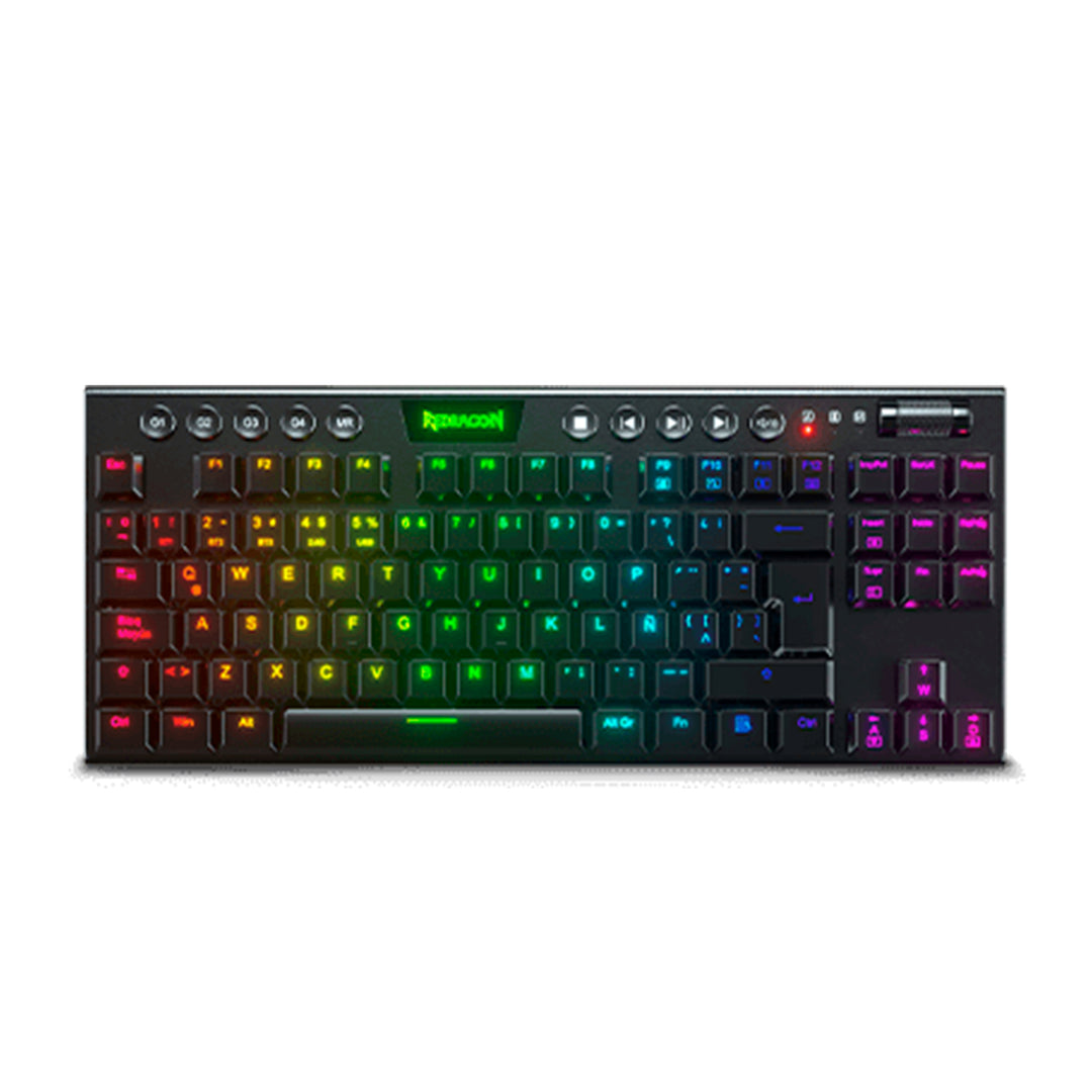 Teclado Redragon HORUS TKL Wireless. Spanish K621-RGB-SP RED SWITCH - Achorao