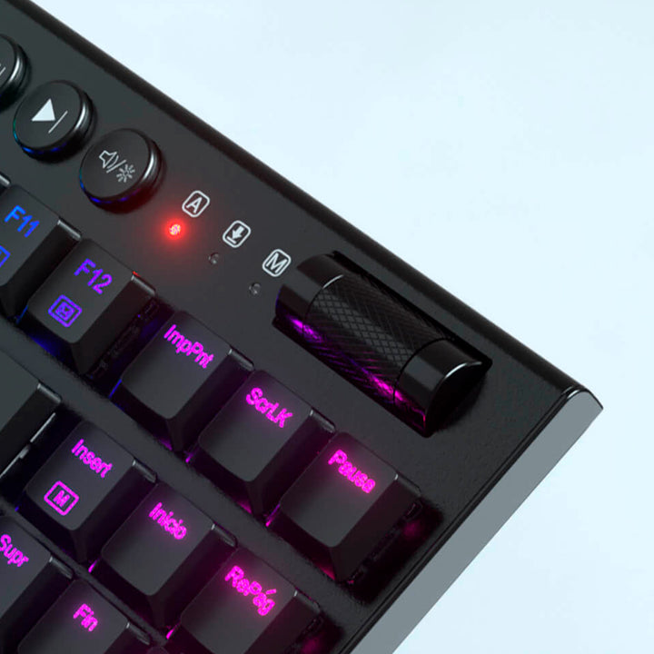 Teclado Redragon HORUS TKL Wireless. Spanish K621-RGB-SP RED SWITCH - Achorao