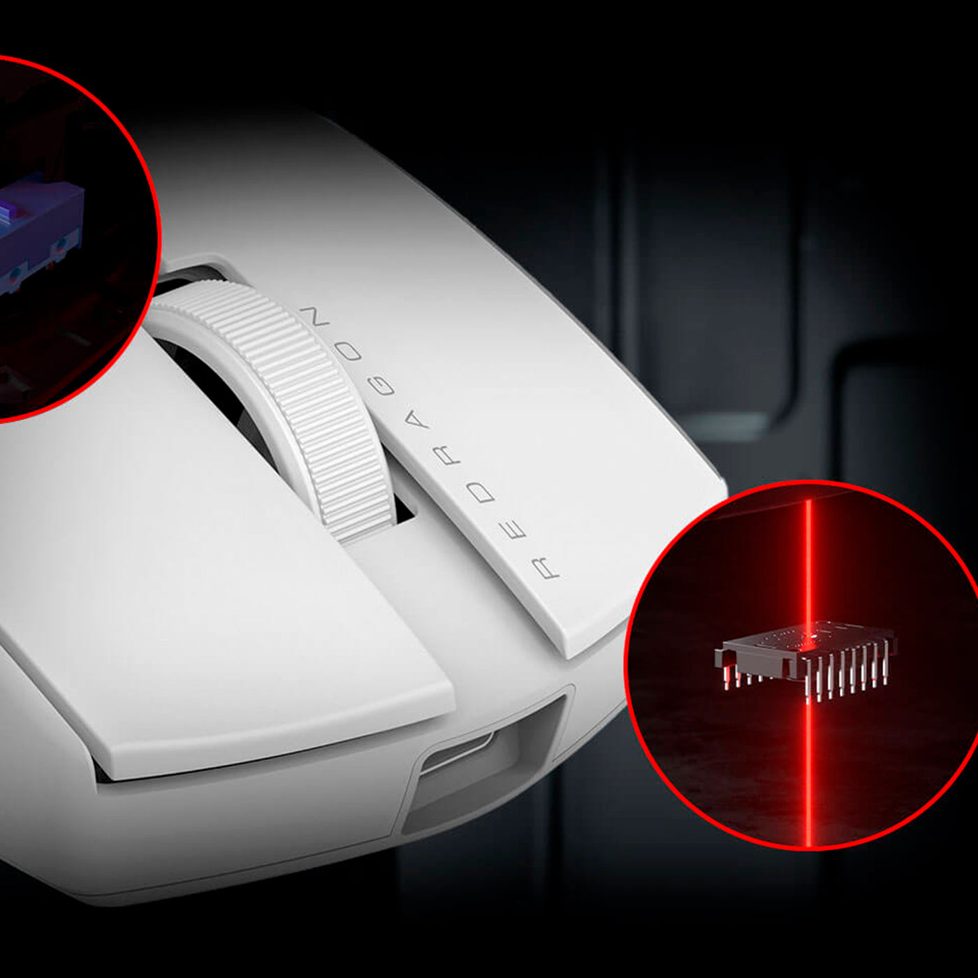 Mouse Redragon K1NG PRO (4K HZ) Inalámbrico - Achorao