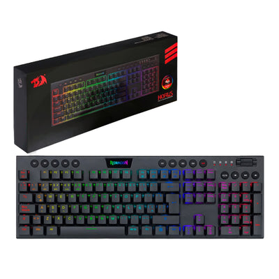 Teclado Redragon HORUS FS Wireless. Spanish K618-RGB-SP RED SWITCH - Achorao