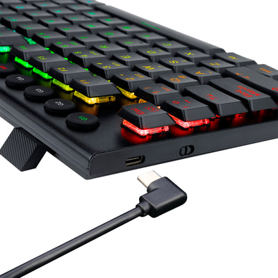 Teclado Redragon HORUS FS Wireless. Spanish K618-RGB-SP RED SWITCH - Achorao
