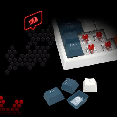 Teclado gamer Redragon Trundle K668WBO-RGB SP - Achorao