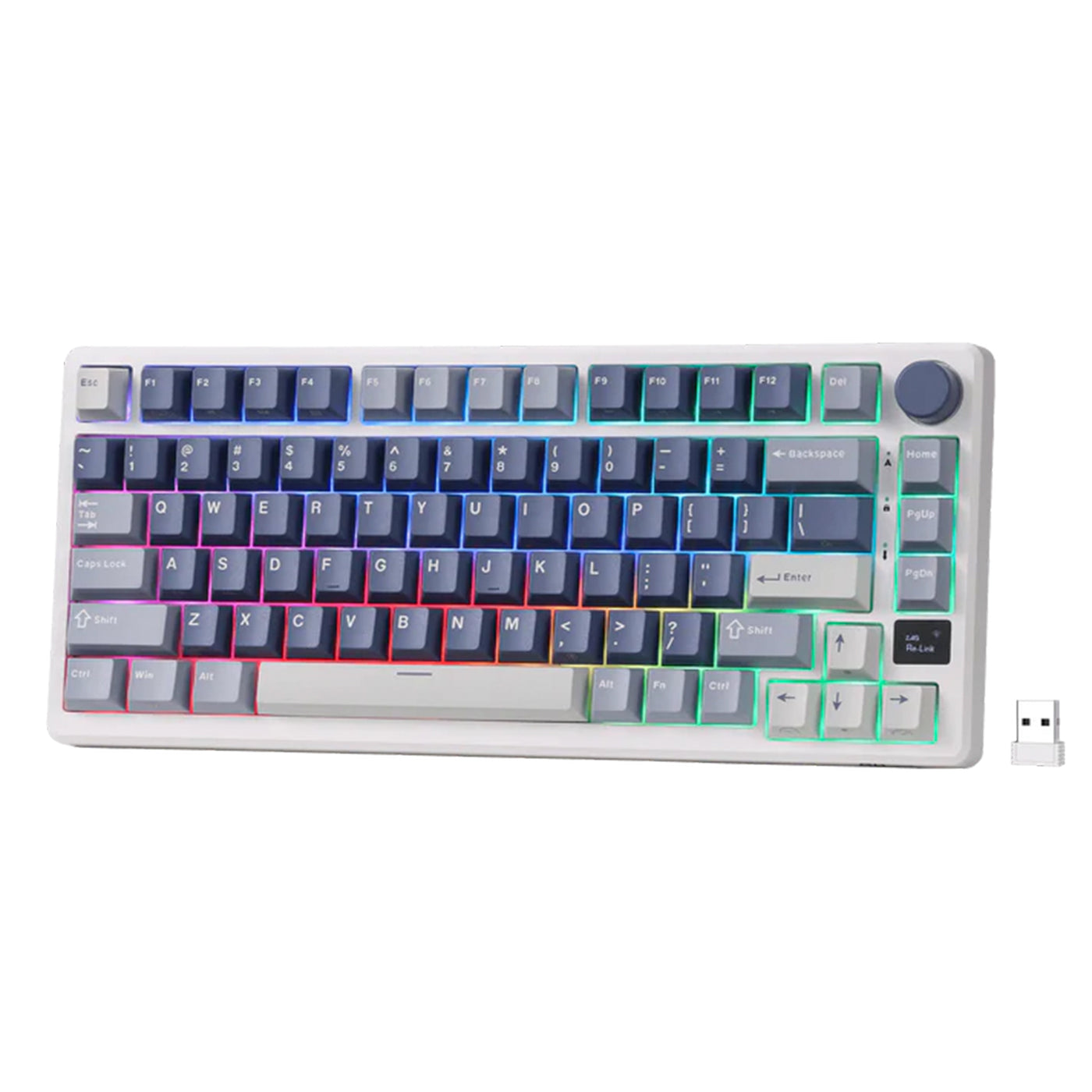 Teclado mecánico gamer Royal Kludge RK-M75 Inalámbrico - Achorao