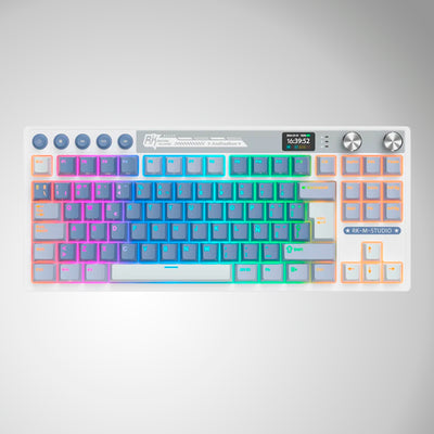 Teclado mecánico gamer Royal Kludge RK M87 Inalámbrico - Achorao
