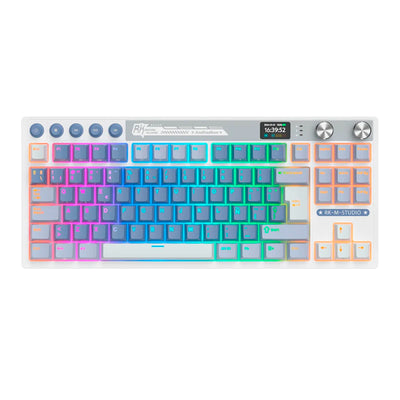 Teclado mecánico gamer Royal Kludge RK M87 Inalámbrico - Achorao