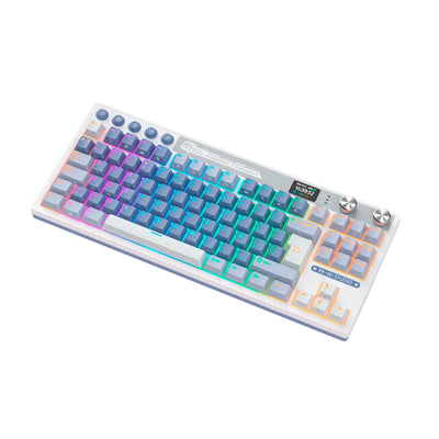 Teclado mecánico gamer Royal Kludge RK M87 Inalámbrico - Achorao