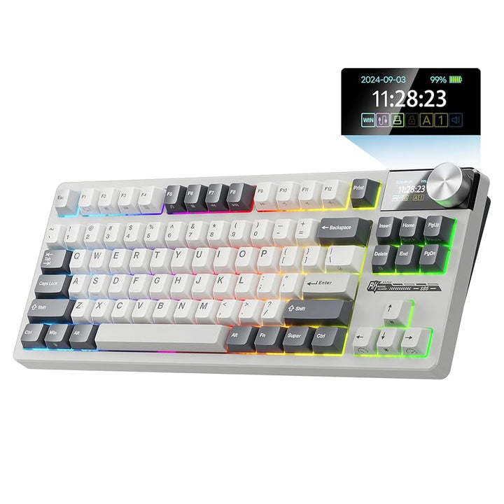 Teclado mecánico gamer Royal Kludge RK-S85 TKL Inalàmbrico - Achorao
