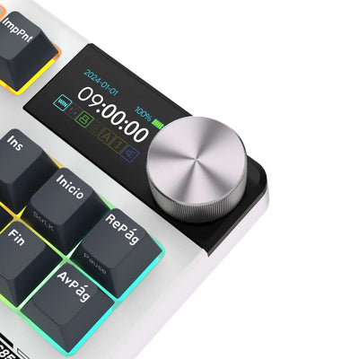 Teclado mecánico gamer Royal Kludge RK-S85 TKL Inalàmbrico - Achorao