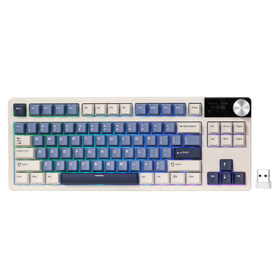Teclado mecánico gamer Royal Kludge RK-S85 TKL Inalàmbrico - Achorao