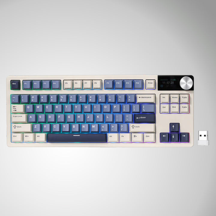 Teclado mecánico gamer Royal Kludge RK-S85 TKL Inalàmbrico - Achorao