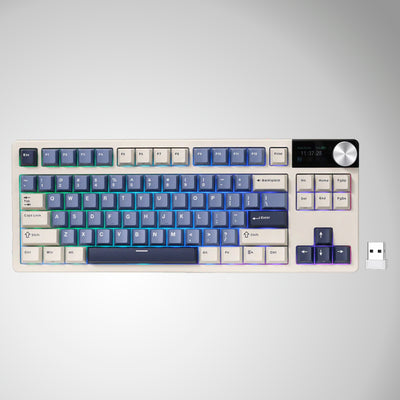 Teclado mecánico gamer Royal Kludge RK-S85 TKL Inalàmbrico - Achorao