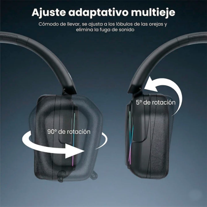 Audífonos gamer Royal Kludge HG101 Inalámbrico - Achorao